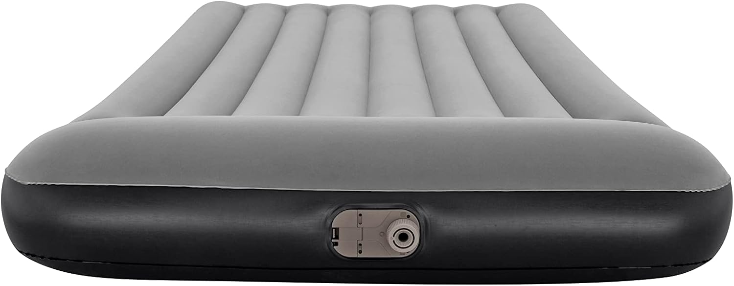 Bestway Tritech Air Comfort Full Size Inflatable Mattress Air Bed with Built-in AC Pump for Home and Travel - 1.91 m x 1.37 m x 30 cm
