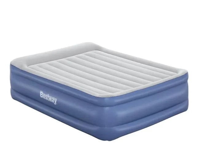 Bestway Tritech Airbed Queen Size with Durable Construction and Built-in Pump for Ultimate Comfort a