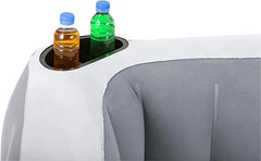 Bestway Tritech Wingback Queen Airbed with Built-In Headboard, LED Light and Drinks Holder - 2.33m x