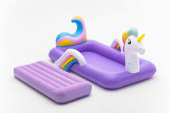 Bestway DreamChaser Unicorn Comfortable Kids Airbed - 1.96 M x 1.04 M x 84 CM