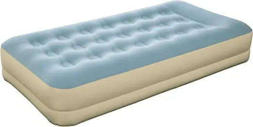 Bestway Fortech Fiber Airbed with Built-in AC Pump - Single Size, 1.91m x 97cm x 33cm