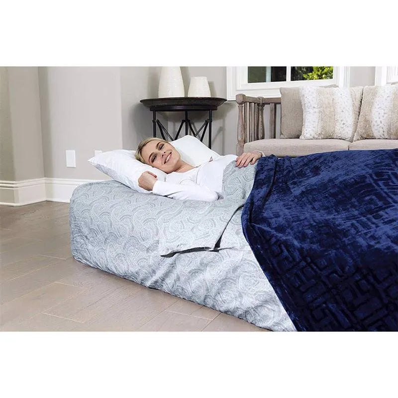 Bestway Fortech Fiber Airbed with Built-in AC Pump - Single Size, 1.91m x 97cm x 33cm