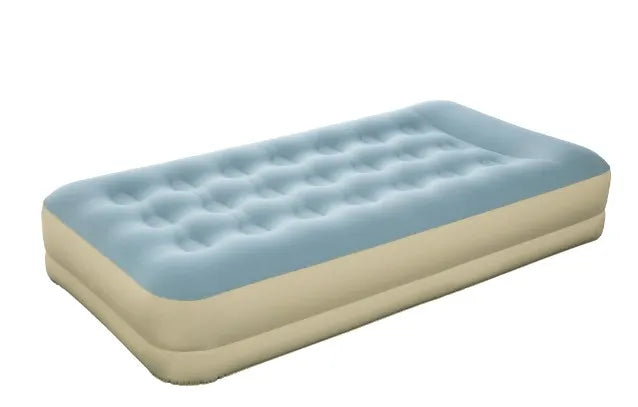 Bestway Fortech Fiber Airbed with Built-in AC Pump - Single Size, 1.91m x 97cm x 33cm