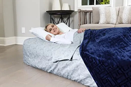 Bestway Fortech Fiber Airbed with Built-in AC Pump - Single Size, 1.91m x 97cm x 33cm