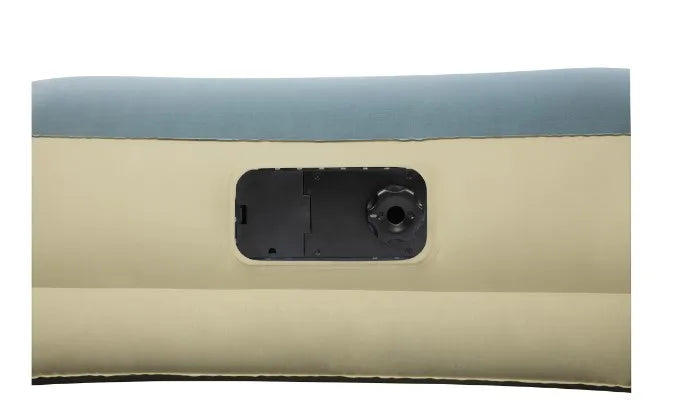 Bestway Fortech Fiber Airbed with Built-in AC Pump - Single Size, 1.91m x 97cm x 33cm