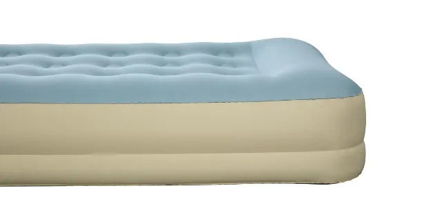 Bestway Fortech Fiber Airbed with Built-in AC Pump - Single Size, 1.91m x 97cm x 33cm