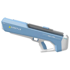 Cheetah High-Pressure Electric Water Gun with Automatic Injection & Long-Range Capability - 35 Ft Range - Blue
