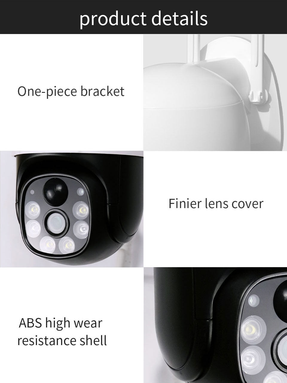 Smart Wireless 4G Outdoor Solar Security Camera with Night Vision, Motion Detection & PTZ