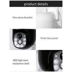 Smart Wireless 4G Outdoor Solar Security Camera with Night Vision, Motion Detection & PTZ