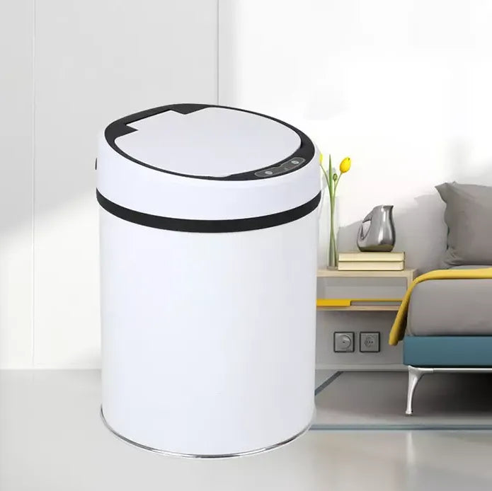 Automatic Touchless Motion Sensor Rechargeable Trash Can Dustbin with Steel Body