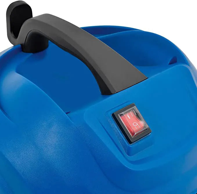1600W Heavy Duty Wet and Dry Vacuum Cleaner with Stainless Steel Tank & 30L Capacity