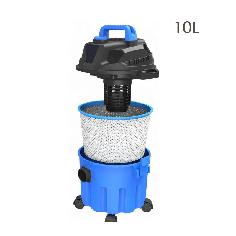 2,000W 360° Wet and Dry Vacuum Cleaner with 20L Capacity & Wheels