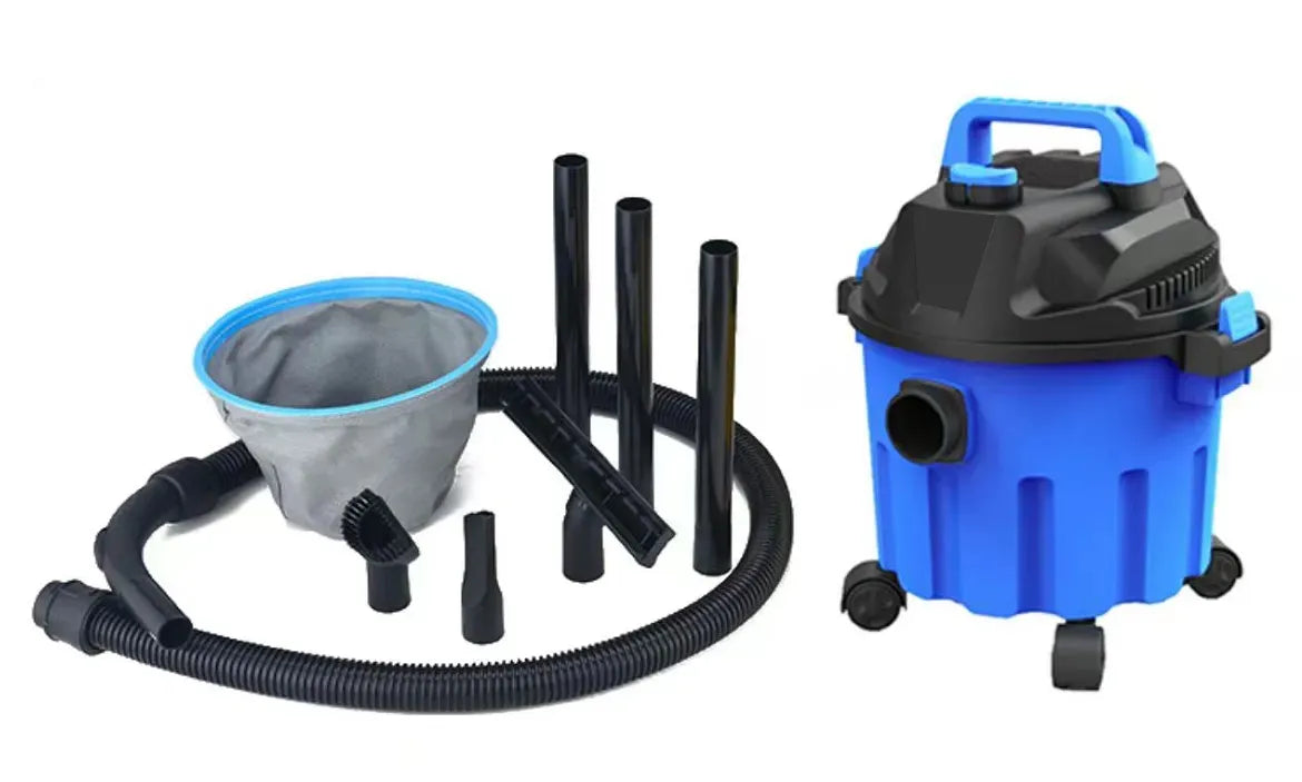 2,000W 360° Wet and Dry Vacuum Cleaner with 20L Capacity & Wheels