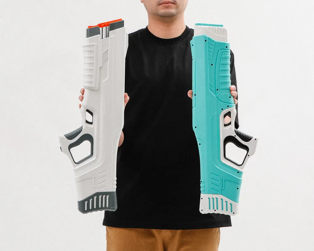 Automatic Powerful Electric Water Gun with Long Range & Quick Refill