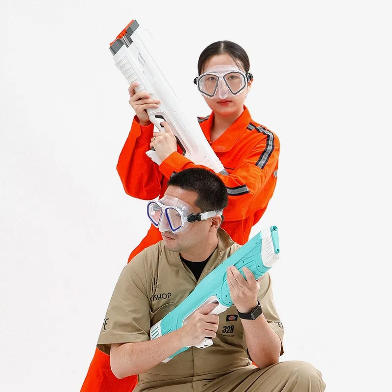 Automatic Powerful Electric Water Gun with Long Range & Quick Refill