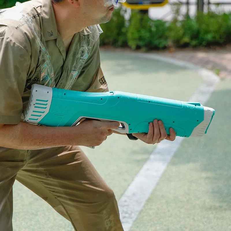 Automatic Powerful Electric Water Gun with Long Range & Quick Refill