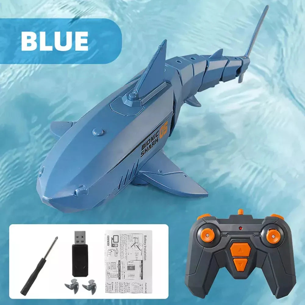 Remote Controlled Bionic Water Swimming Shark Explorer Toy