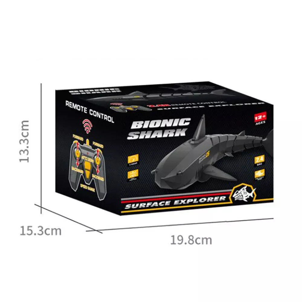 Remote Controlled Bionic Water Swimming Shark Explorer Toy
