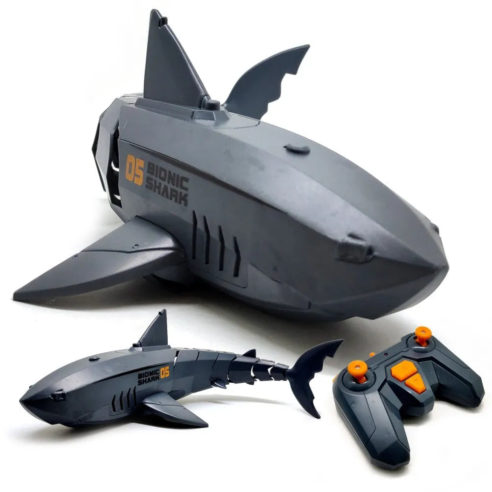 Remote Controlled Bionic Water Swimming Shark Explorer Toy