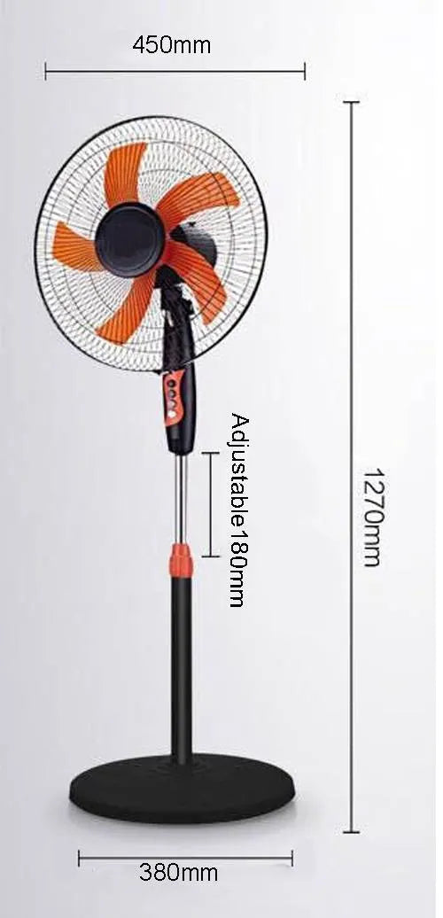 Set of 2 Electric Standing Fan 16