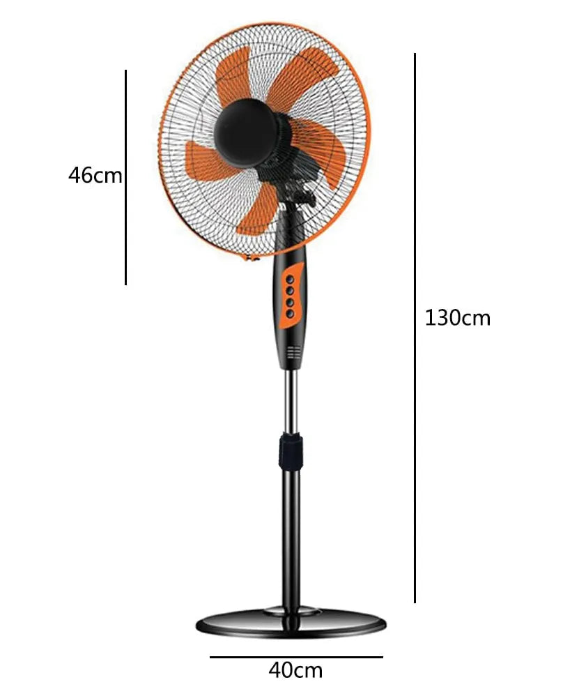 Set of 2 Electric Standing Fan 16