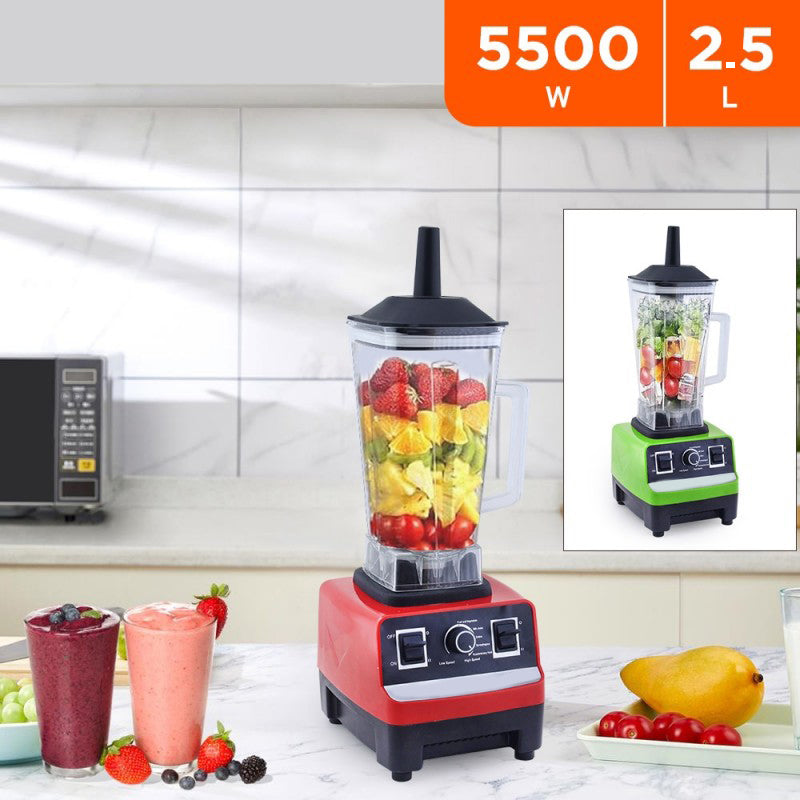 GoldCrest 2.5 Litres 5500W Power Blender Multifunctional Electric Mixer with 6 Stainless-Steel Blades