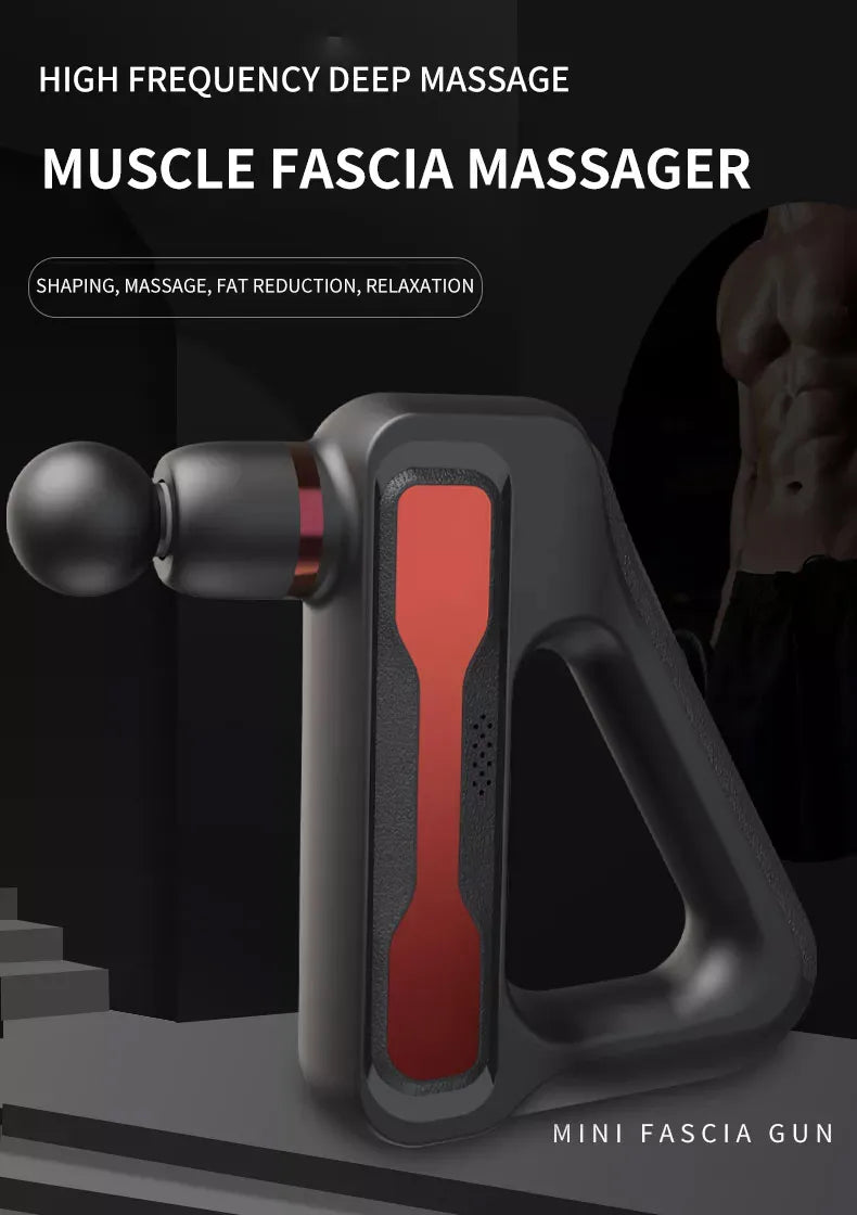 Portable Rechargeable Muscle Relaxing Electric Vibration Massage Gun