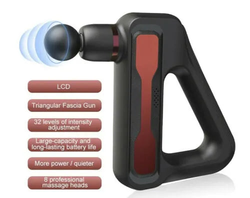 Portable Rechargeable Muscle Relaxing Electric Vibration Massage Gun