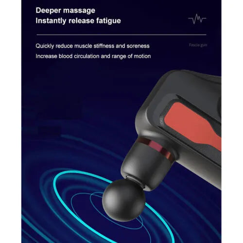 Portable Rechargeable Muscle Relaxing Electric Vibration Massage Gun