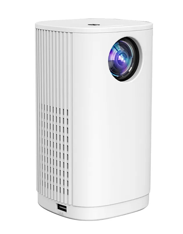 Smart Mini LED FHD Projector with Miracast, Airplay, DLNA & WiFi Connectivity with Built-in Audio