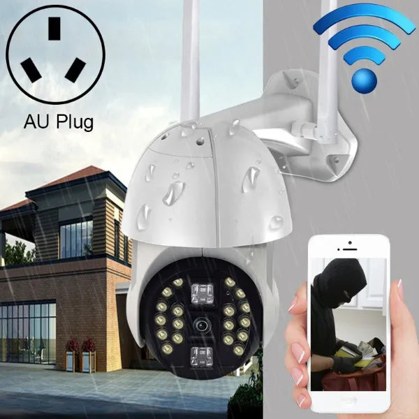 Q20 Outdoor WiFi Camera - Remotely Operable, Wireless, Waterproof with Night Visioned, Motion Detect