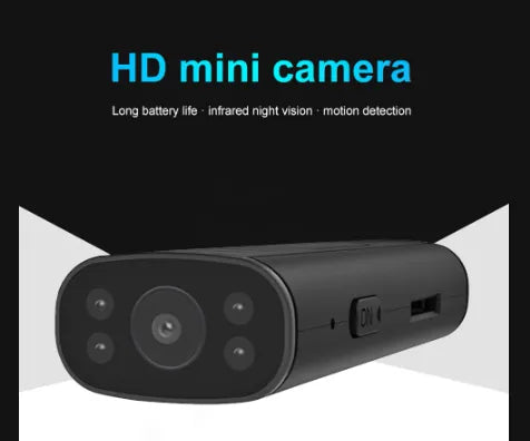 Micro Sized Discreet Security Camera with Real Time Audio and Motion Detection