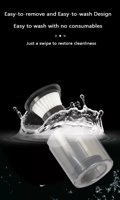 3-in-1 Portable Wireless Dust Mite Removing Vacuum Cleaner with UV Sterilisation