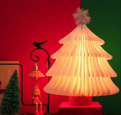 Decorative LED Tree Table Lamp Latern - Rechargeable Night Light