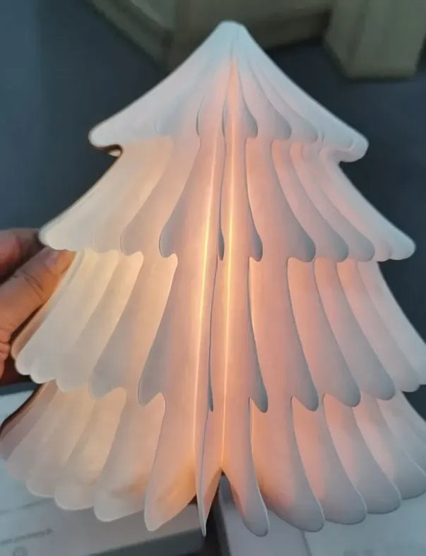 Decorative LED Tree Table Lamp Latern - Rechargeable Night Light