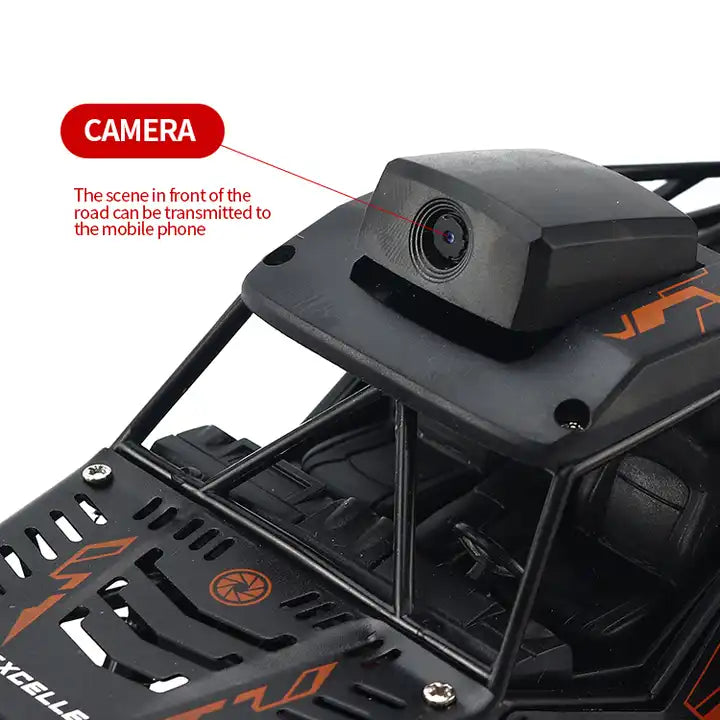 RC Bigfoot Monster Climbing Car Truck With Camera And App Control