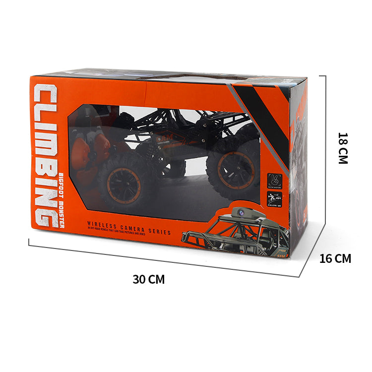 RC Bigfoot Monster Climbing Car Truck With Camera And App Control