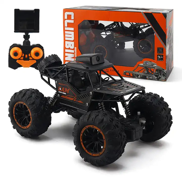 RC Bigfoot Monster Climbing Car Truck With Camera And App Control