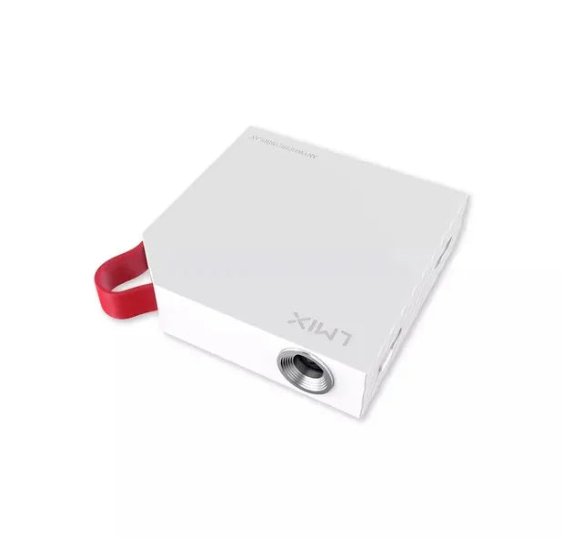 Smart Mini Anywhere Display Projector with Tripod Stand, Remote, Apple & Android 2.4/ 5Ghz Wifi Conn