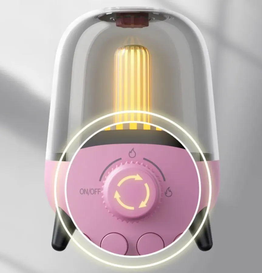 Elegant Portable HD Loud Stereo Bluetooth Speaker with Night Light