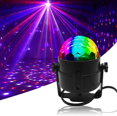 DJ LED Crystal Colorful Disco Party Light Strobe
