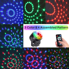 DJ LED Crystal Colorful Disco Party Light Strobe