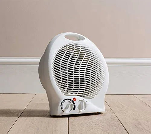 2000W Mini Desktop Portable Heater Fan with Power Indicator and 3 Heating Modes