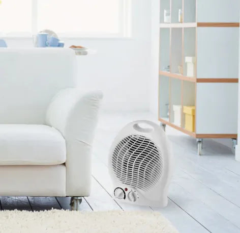 2000W Mini Desktop Portable Heater Fan with Power Indicator and 3 Heating Modes
