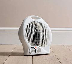 2000W Mini Desktop Portable Heater Fan with Power Indicator and 3 Heating Modes