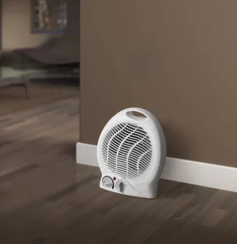 2000W Mini Desktop Portable Heater Fan with Power Indicator and 3 Heating Modes