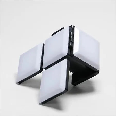Rubik's Cube Energy Saving Lamp with Adjustable LED Light Panels