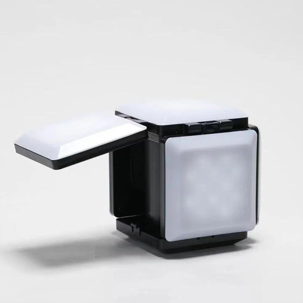 Rubik's Cube Energy Saving Lamp with Adjustable LED Light Panels