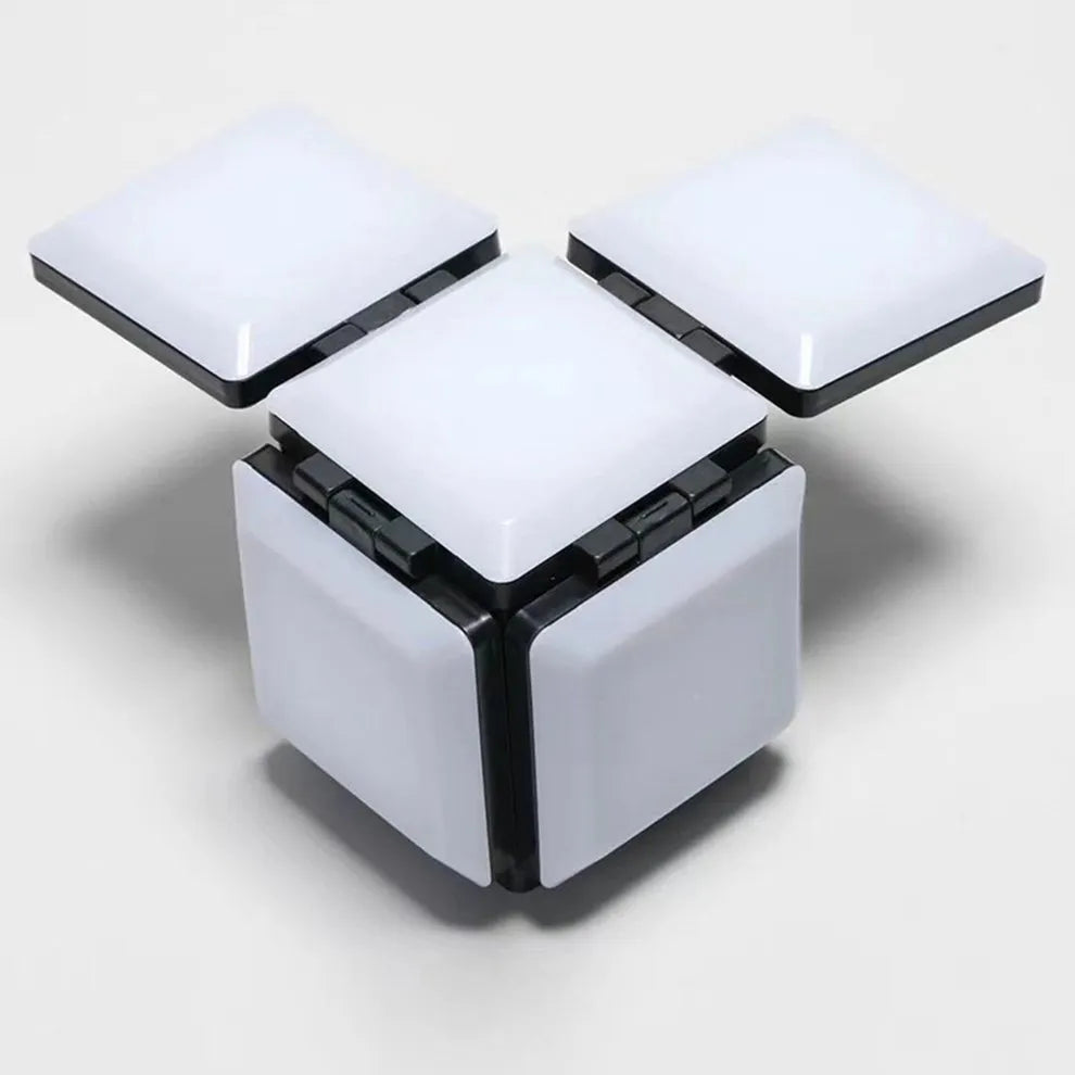 Rubik's Cube Energy Saving Lamp with Adjustable LED Light Panels
