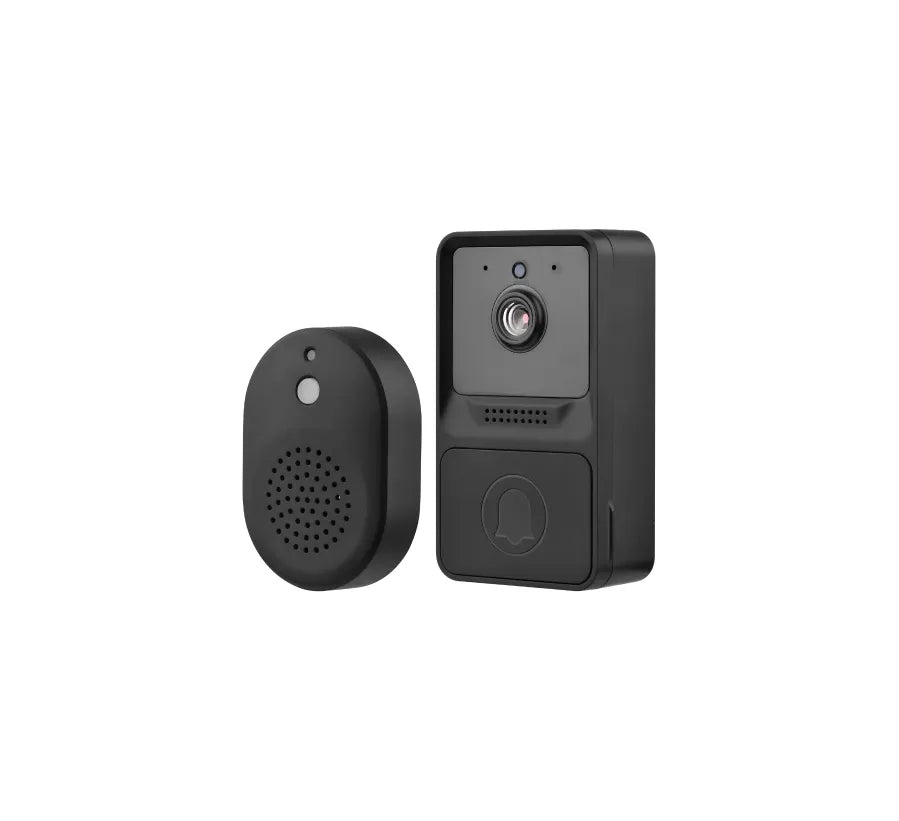 Smart Wireless Mini Security Doorbell Camera with Two Way Audio | High Resolution | Night Vision